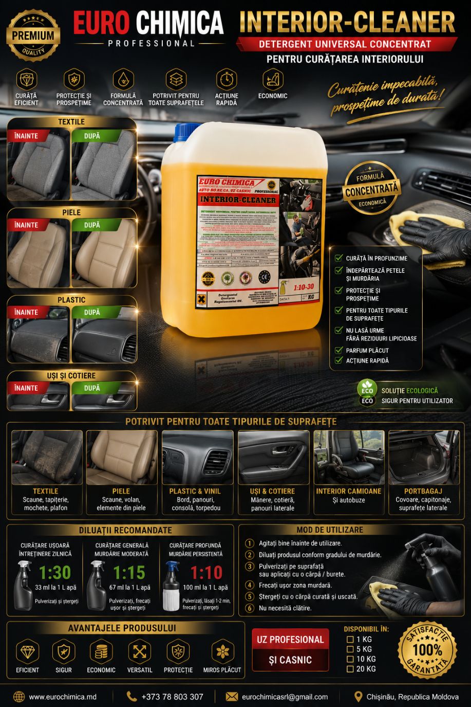 UNIVERSAL INTERIOR-CLEANER 1 KG